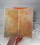 Handmade Autumn Wedding Card (131)Romantic Fall Wedding Congratulations.  - Image 2