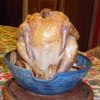 Chicken roaster baker handthrown in stoneware