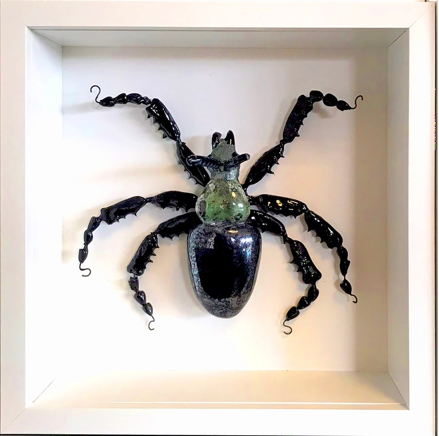 Ceramic Porcelain Bug Beetle - John