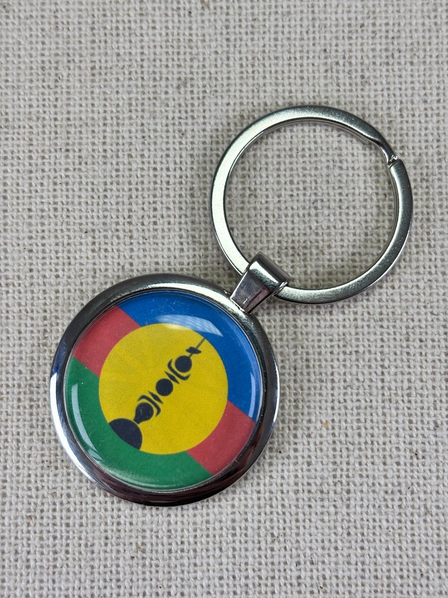 New Caledonia Flag Keyring