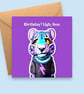 Tiger Teenage Birthday Card - Birthday? Ugh, Fine - Funny Card for Teens