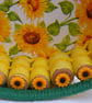 Handmade Sunflower round Tray. - Image 10