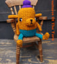 Doggo crocheted companion creature, toy for grown ups - Image 1