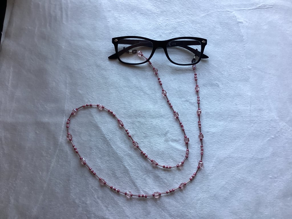 Glasses lanyard, beaded chain for glasses