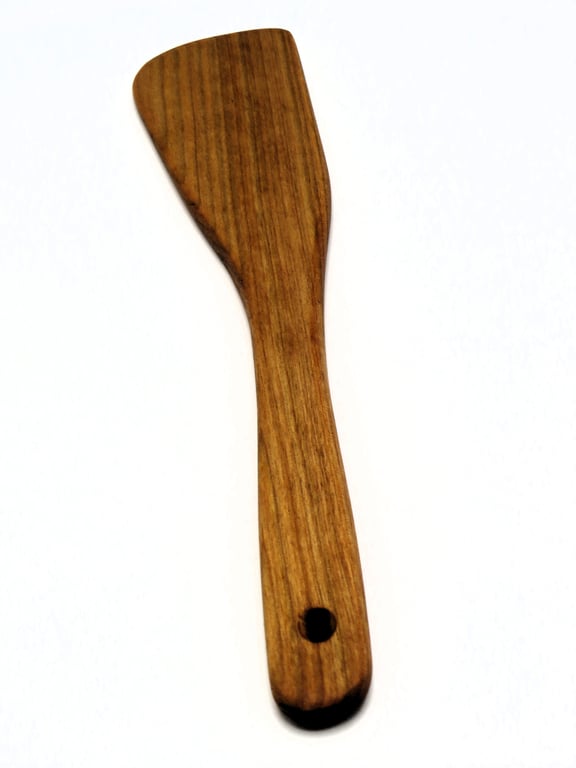 Handcrafted kitchen spatula in Red Birch. SKU-SP04 