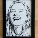 Unfiltered Joy - Original Hand-Drawn Ink on Artist Paper - Framed