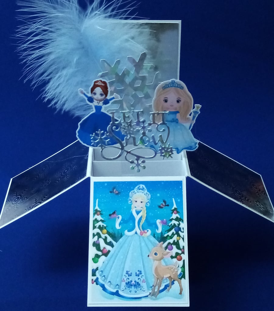 Princess Christmas Card