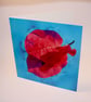 BOUGAINVILLEA BLANK GREETINGS CARD-SINGLE - Image 3