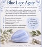 Blue Lace Agate Bracelet with T-Bar Clasp (Calm & Inner Peace) - Image 3