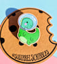Dinosaur pin, Dinosaur Christmas gift, Astronaut pin, Space pin, Trex gift - Image 7