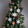 snowflake tree decoration