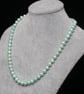 Mint Green Freshwater Pearl Necklace - Image 2