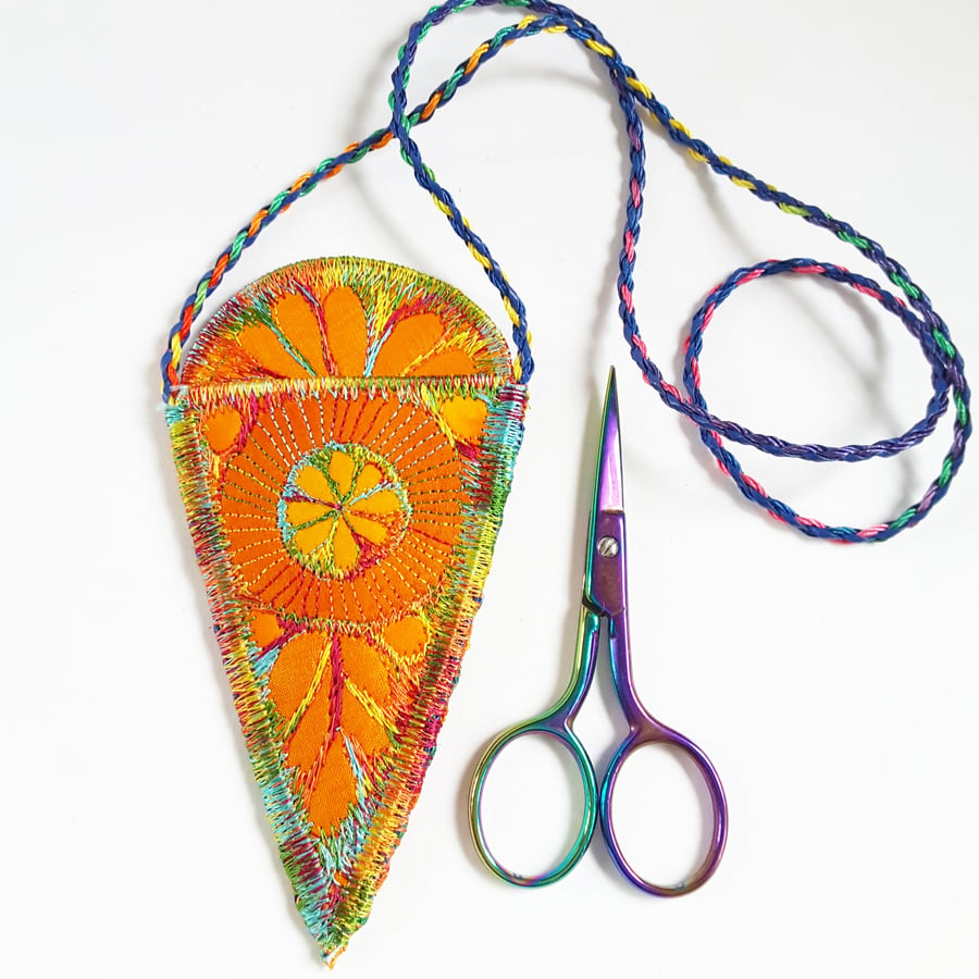 Embroidery Scissors Necklace Holder