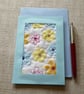 Individually Hand Crafted Textile Blank Card - Image 1