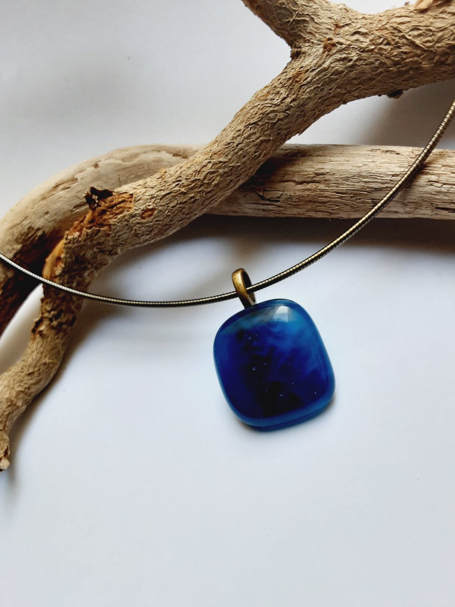 Fused Glass Pendant 