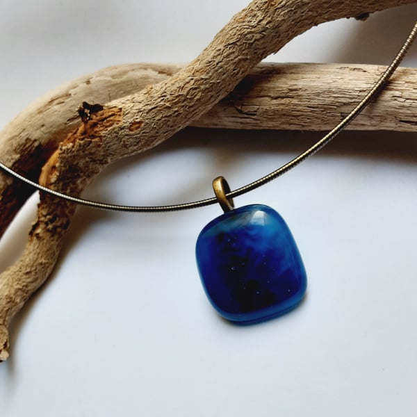 Fused Glass Pendant 