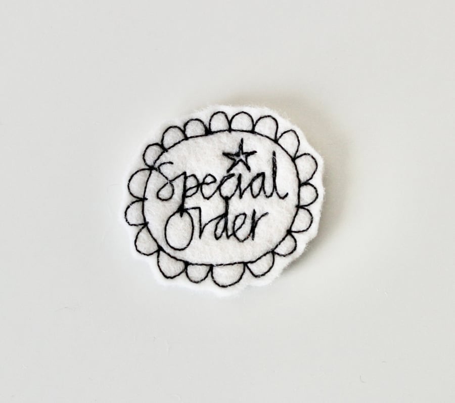 Special Order for Jenna