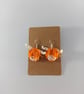 Highland cow earrings, crochet gift for women girls, Scottish present jewellery  - Image 7
