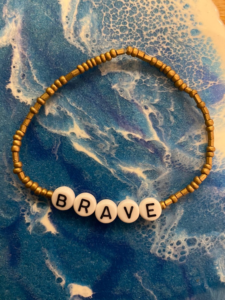 BRAVE Gold Bracelet (474)