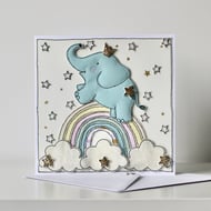 Handmade Blank New Arrival Card - Personalise