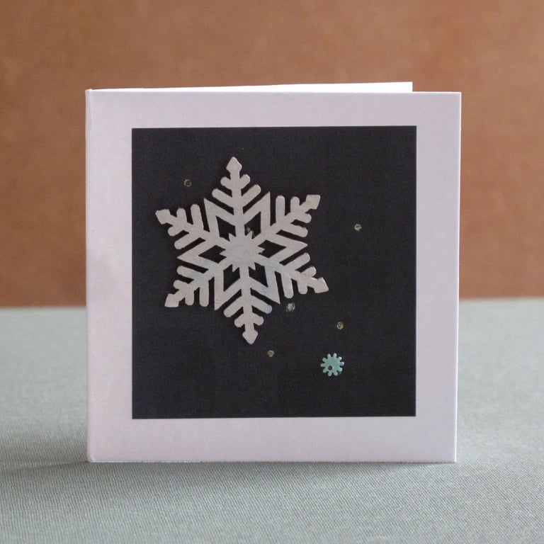 Unique Hand Made Christmas Card with Envelope
