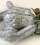 Hand sewn teddy bear, one of a kind collectable elf artist bear by Bearlescent  - Image 5