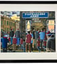 Burnley. Framed & Unframed Fine Art Print, Football Club FC, Retro Pub Gift - Image 5