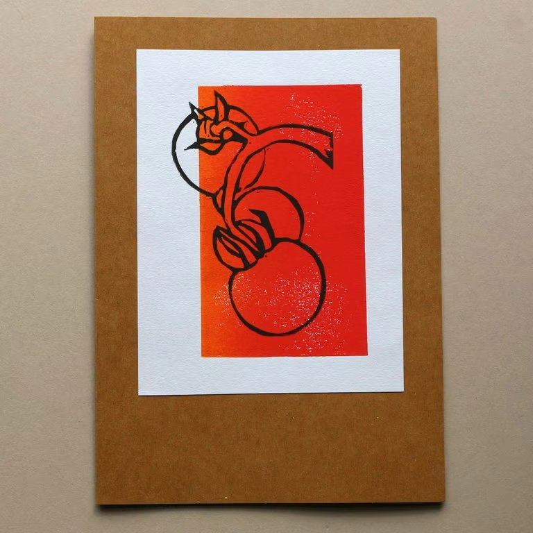 Allotment Tomatoes Card