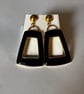Recycled statement earrings 