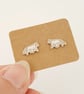 Fox Stud Earrings (Sterling Silver) - Image 2