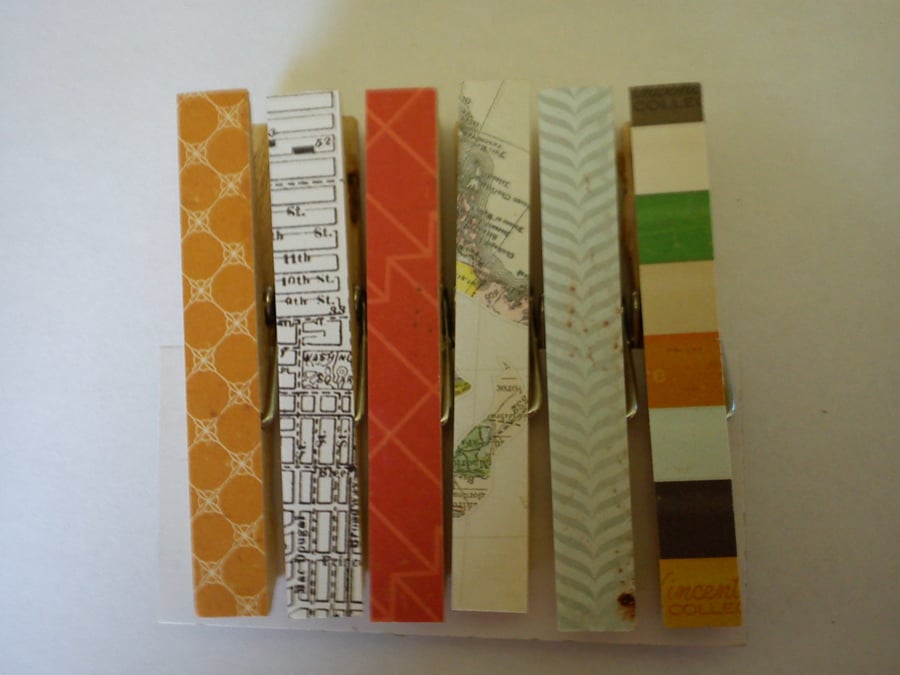 Colourful map mix magnetic pegs fridge magnets memo peg