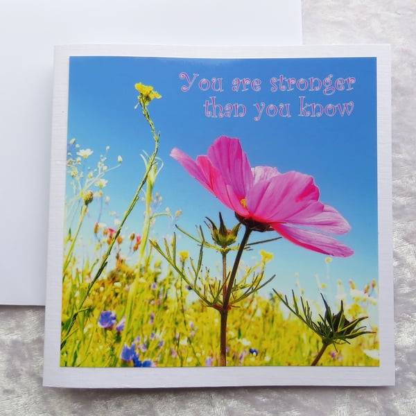 You are stronger than you know, Mental Health card, Surgery card