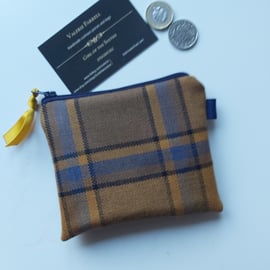 Tartan  Coin Purse