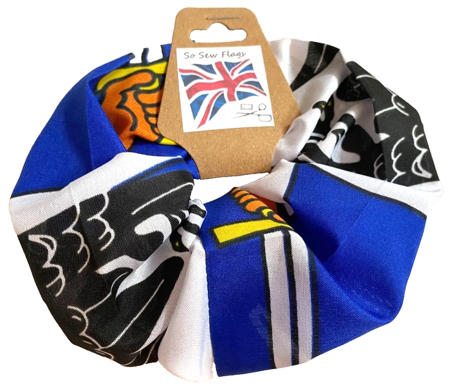 Connaught Connought Flag Hair Scrunchie Scrunchies Accessory Band Elastic