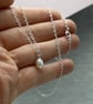 Rice Pearl Pendant & 18" Trace Chain - Image 3