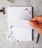 A6 Notepad With Bluebell Design - Lined  - Image 3