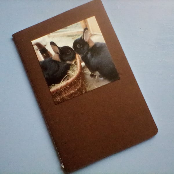 Mini Notebook featuring Bunny Photo Rabbit Picture