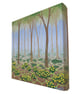Chornobyl Reclaimed Original Painting - acrylic art of radioactive woods - Image 3