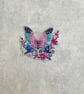 Hand Made Diamond Art Butterfly Acrylic Fridge Magnet 002