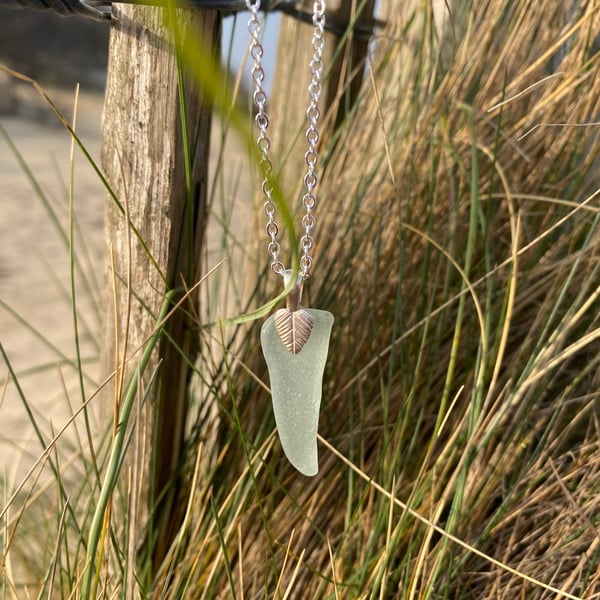 Sea Glass Necklace (404)