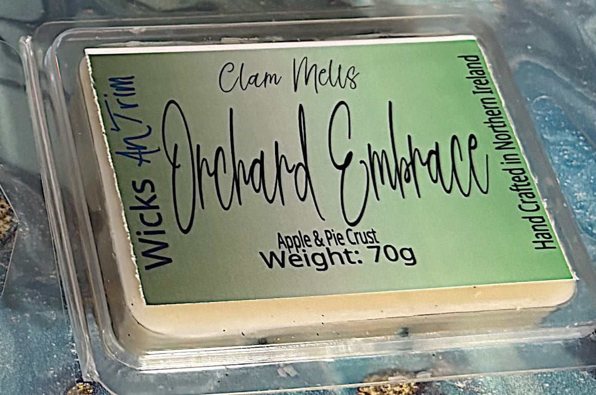 Orchard Embrace Soy Wax Highly Scented Clam Melt