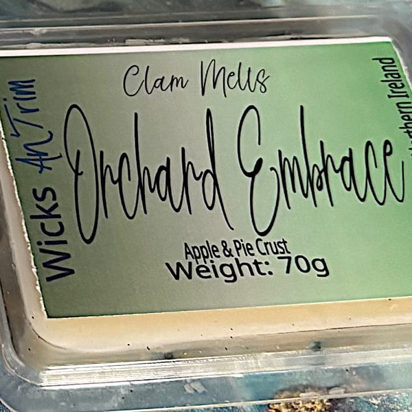 Orchard Embrace Soy Wax Highly Scented Clam Melt