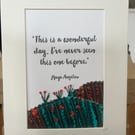 This Is A Wonderful Day