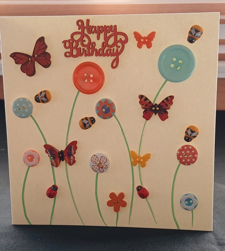 Handmade birthday card 