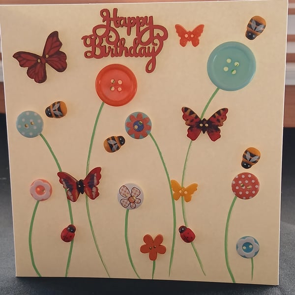 Handmade birthday card 
