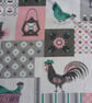 Vintage Scandinavian chicken cushion cover - Image 3