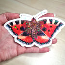 Handmade Watercolour Butterfly Vinyl Decal Stickers