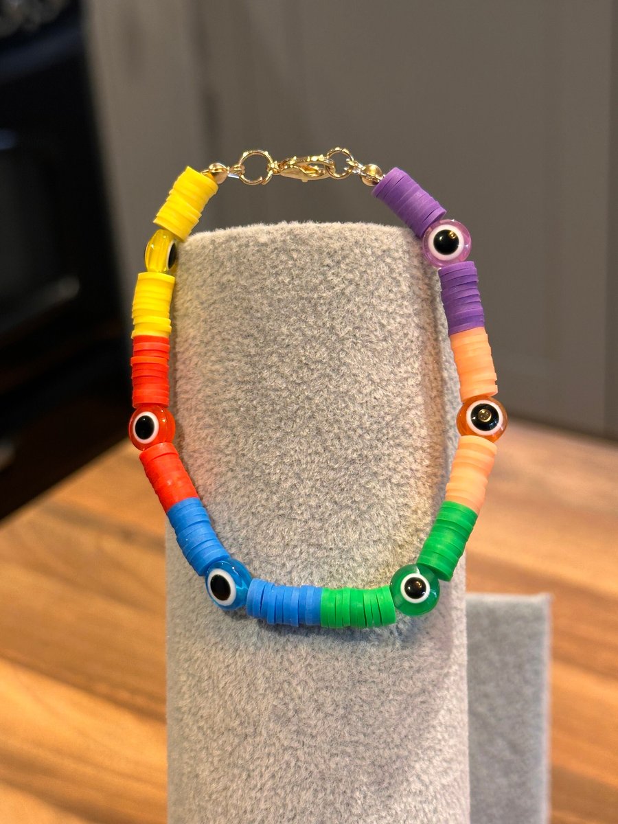 Unique Handmade bracelet with charms