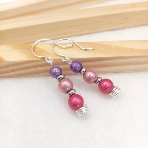 Miracle Bead Drop Earrings 