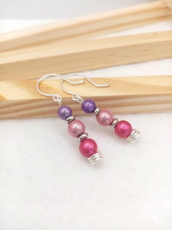 Miracle Bead Drop Earrings 